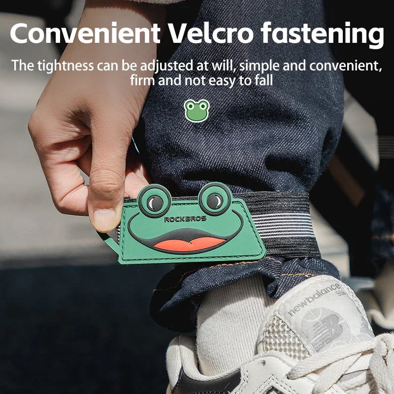 サイクリングアンクルレッグストラップスポーツパンツクリップバンドアウトドアサイクリングレッグアンクル自転車バインドバンドクリップストラップレッグセーフティバンドテープ