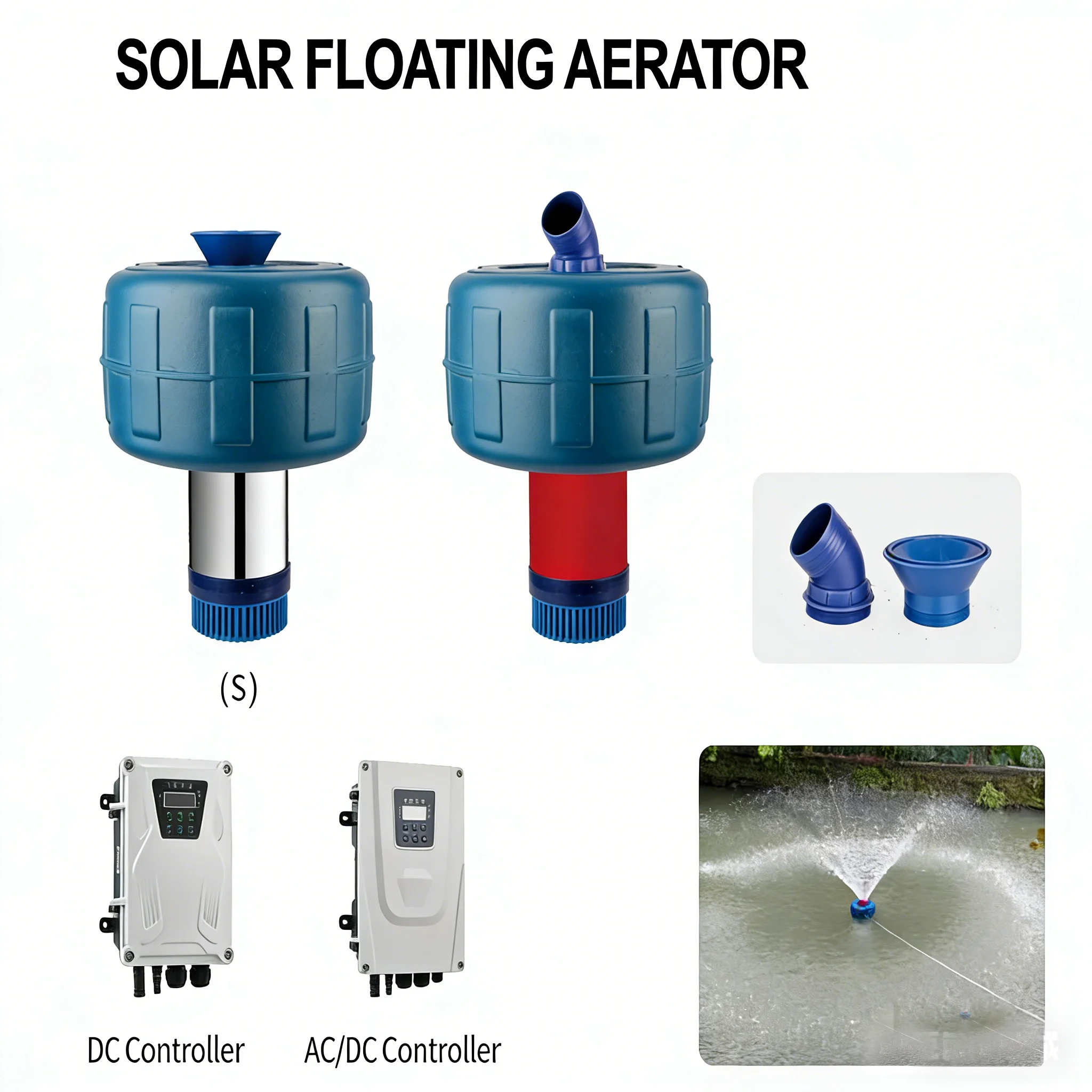 BESUN AC220V/DC300V 2200W 3HP  – Fish Pond Aerator recenzja i cena