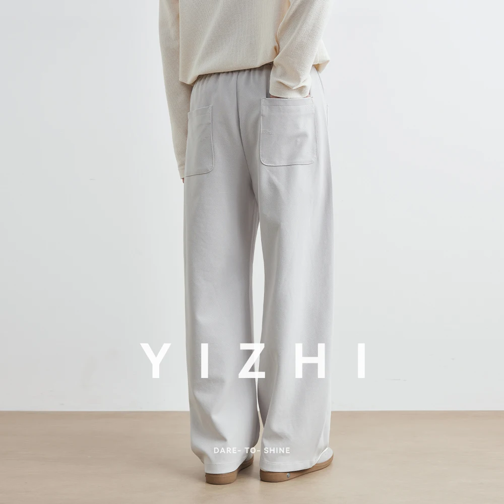 Fashion Men's Casual Pants 2025 Autumn New Korean Style Urban Youth Commuter Nine-point Pants Loose Urban Men's Pants