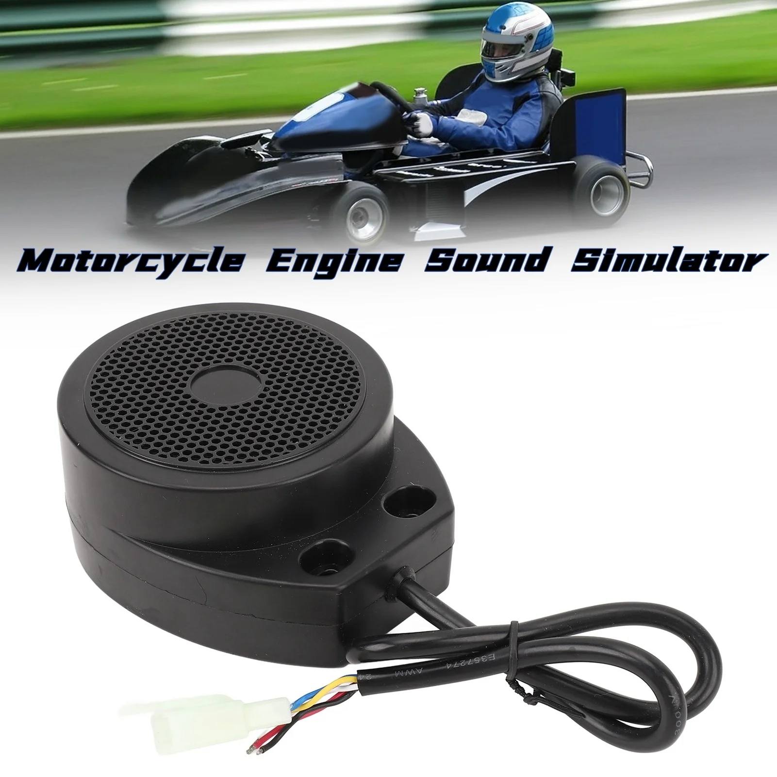 Kit de simulateur de son de moteur de voiture RC avec 10 types de sons compatibles avec les voitures 1/10 (un haut-parleur Kit de simulateur de son de moteur de voiture RC avec 10 types de sons compatibles avec les voitures 1/10 (un haut-parleur