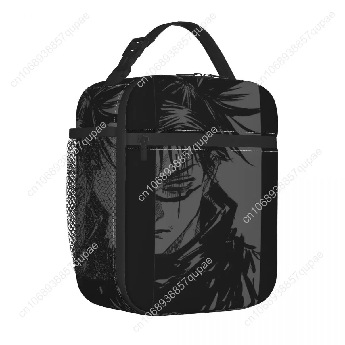 Choso JJK Anime Saco de almoço isolado Recipiente de almoço térmico portátil Tote Lunch Box Homens Mulheres Escola ao ar livre