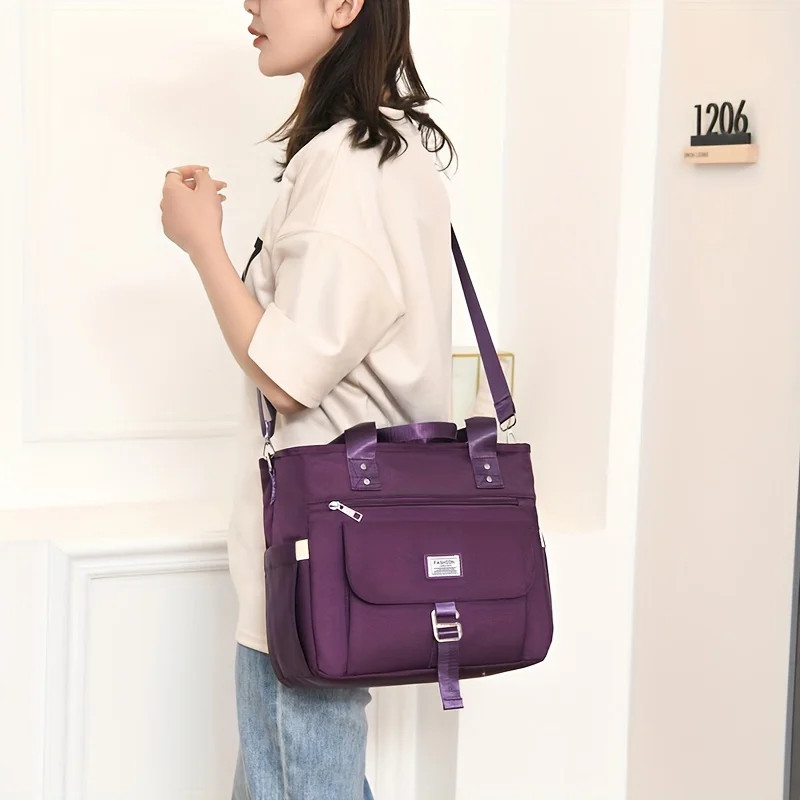 حقيبة غداء حرارية - حقيبة يد معزولة للتنقل والنزهة والسفر. حقيبة كتف أنيقة للاستخدام اليومي. اشتري الآن!