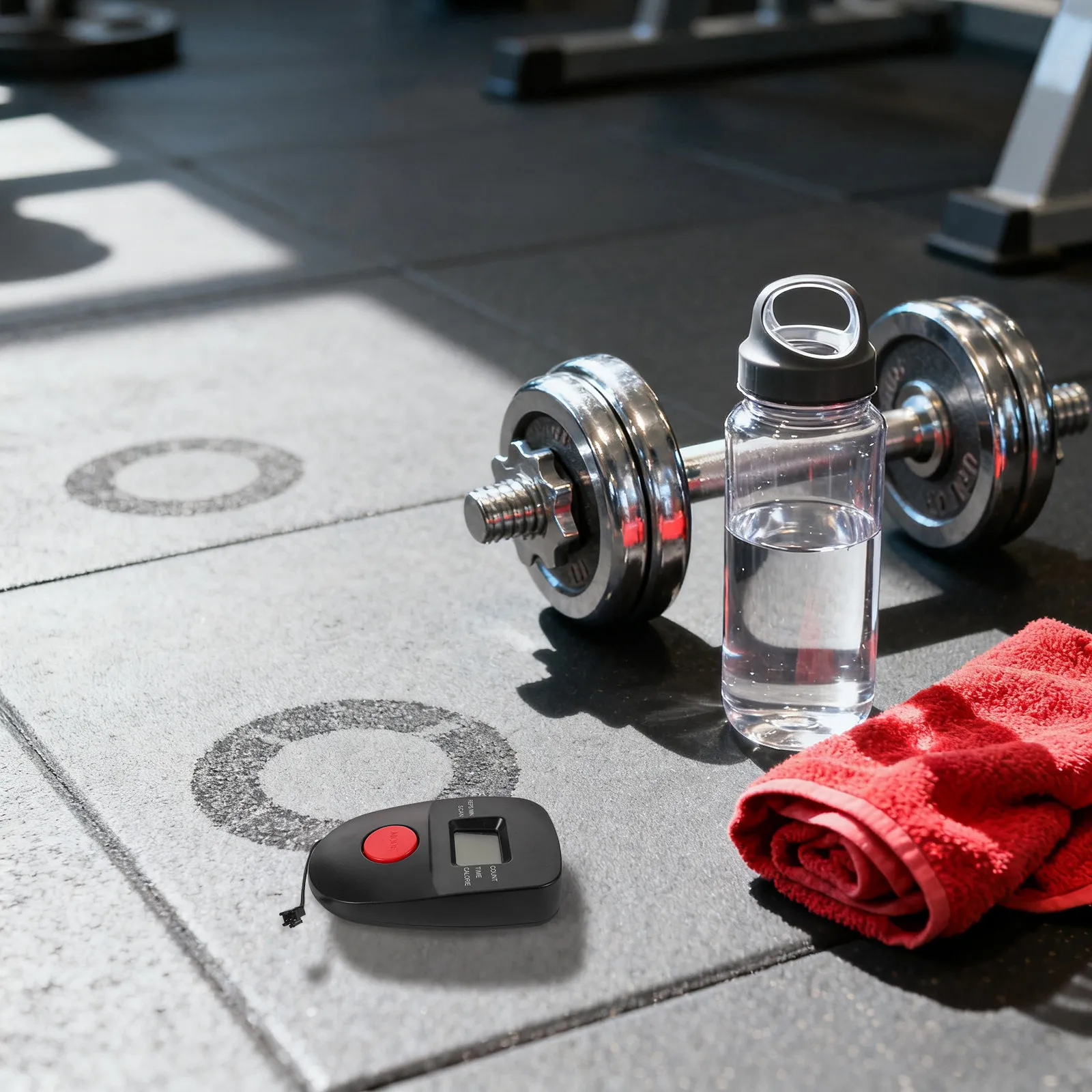 Exercise Machine Counter High Definition LCD Gym Equipment Counter Workout Tracker for Abdominal Trainer Rowing Machine