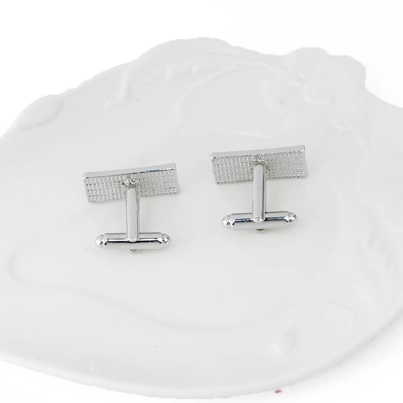 أزرار أكمام كلاسيكية للرجال بنمط العلم الأسترالي مربع، بدلة قميص رسمية، بلوزة سهرة، زر أساور مستطيلة