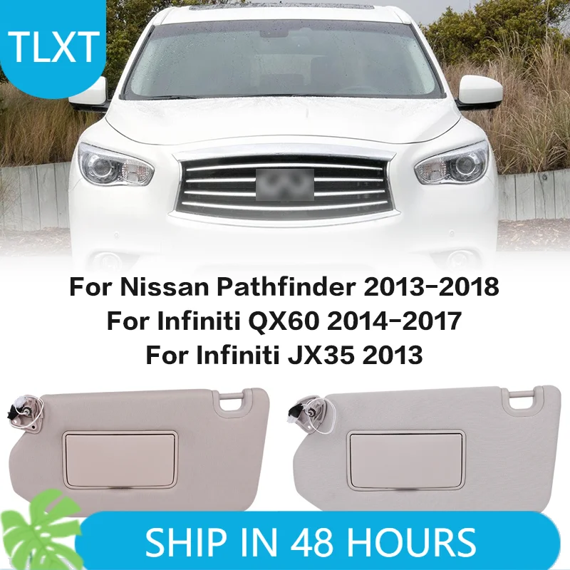 

Солнцезащитный козырек для салона автомобиля, подходит для Nissan Pathfinder 2013-2018, Infiniti QX60 2014-2017, Infiniti
