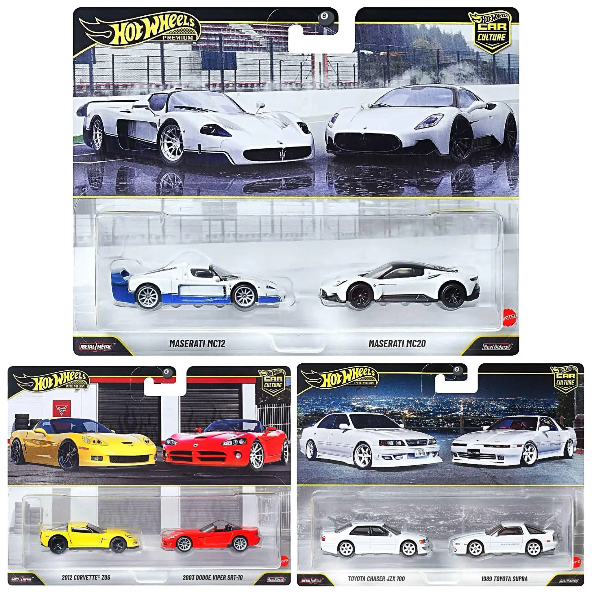 Genuine Hot Wheels Premium Car Culture Boy Toy 1:64 Diecast Toyota