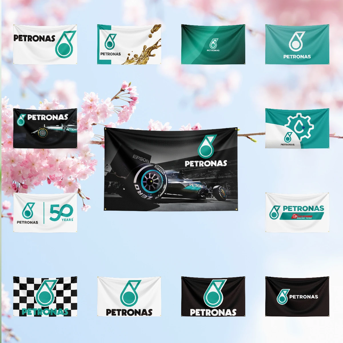 P-PE-TR-ON-A-S Fuel Flag For Oil Station Garage Tuning Workshop studio fan collection home ornament