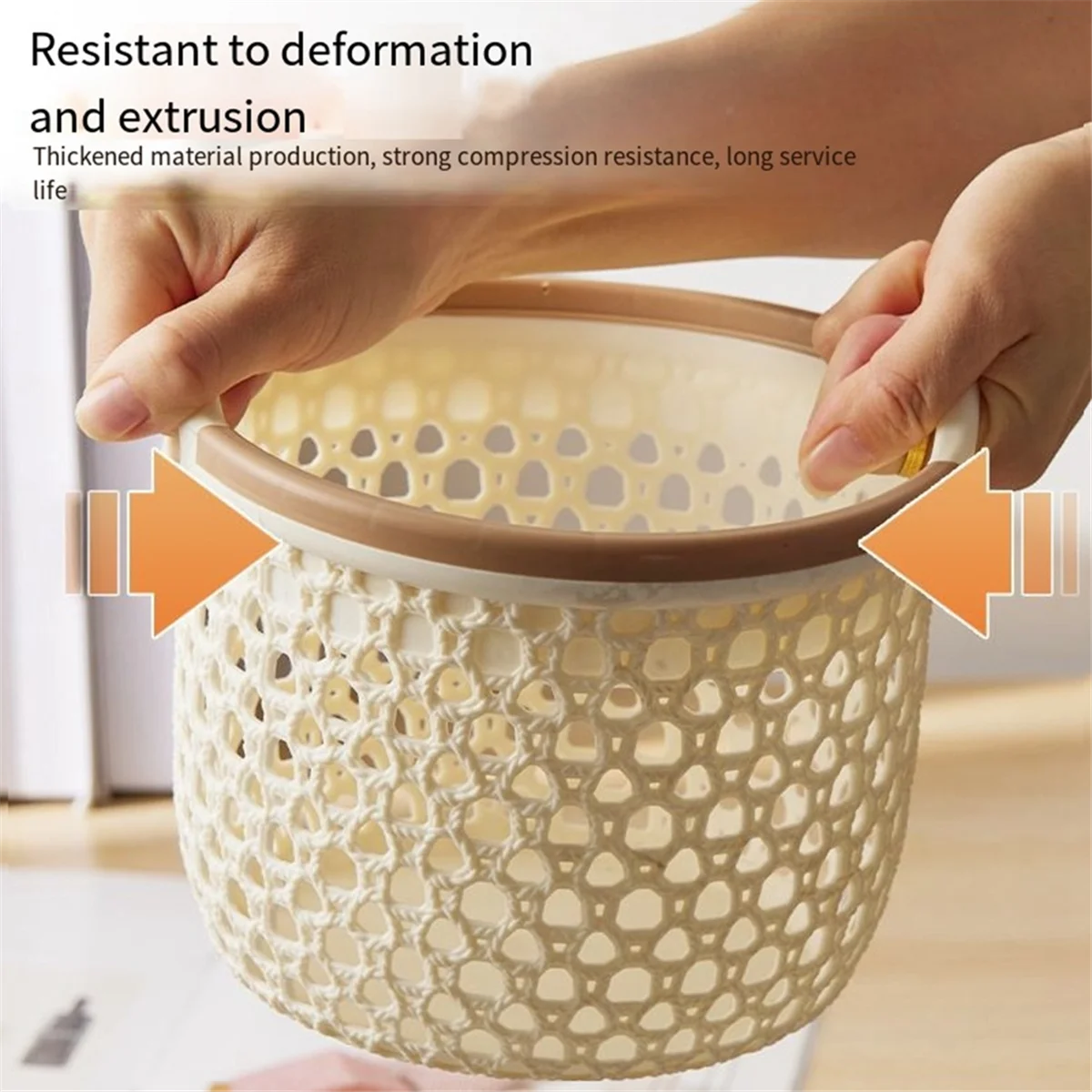 Корзина для бельяПортативная корзина для грязной одежды, корзина для хранения грязной одежды, большая корзина для белья кофейного цвета