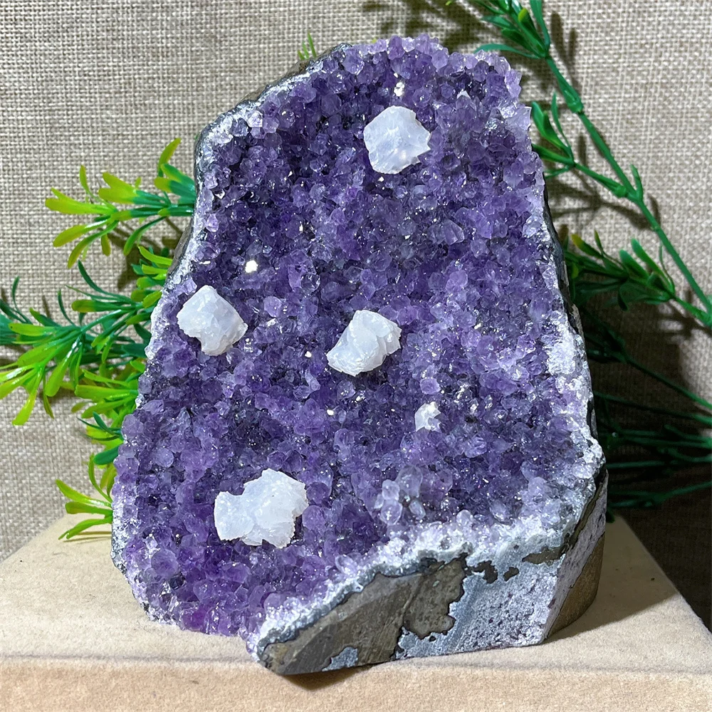 

Crystal Amethyst Calcite Free Form Natural Stone Quartz Purple Reiki Quality Stone Gemstones Minerals Healing Home Decoration