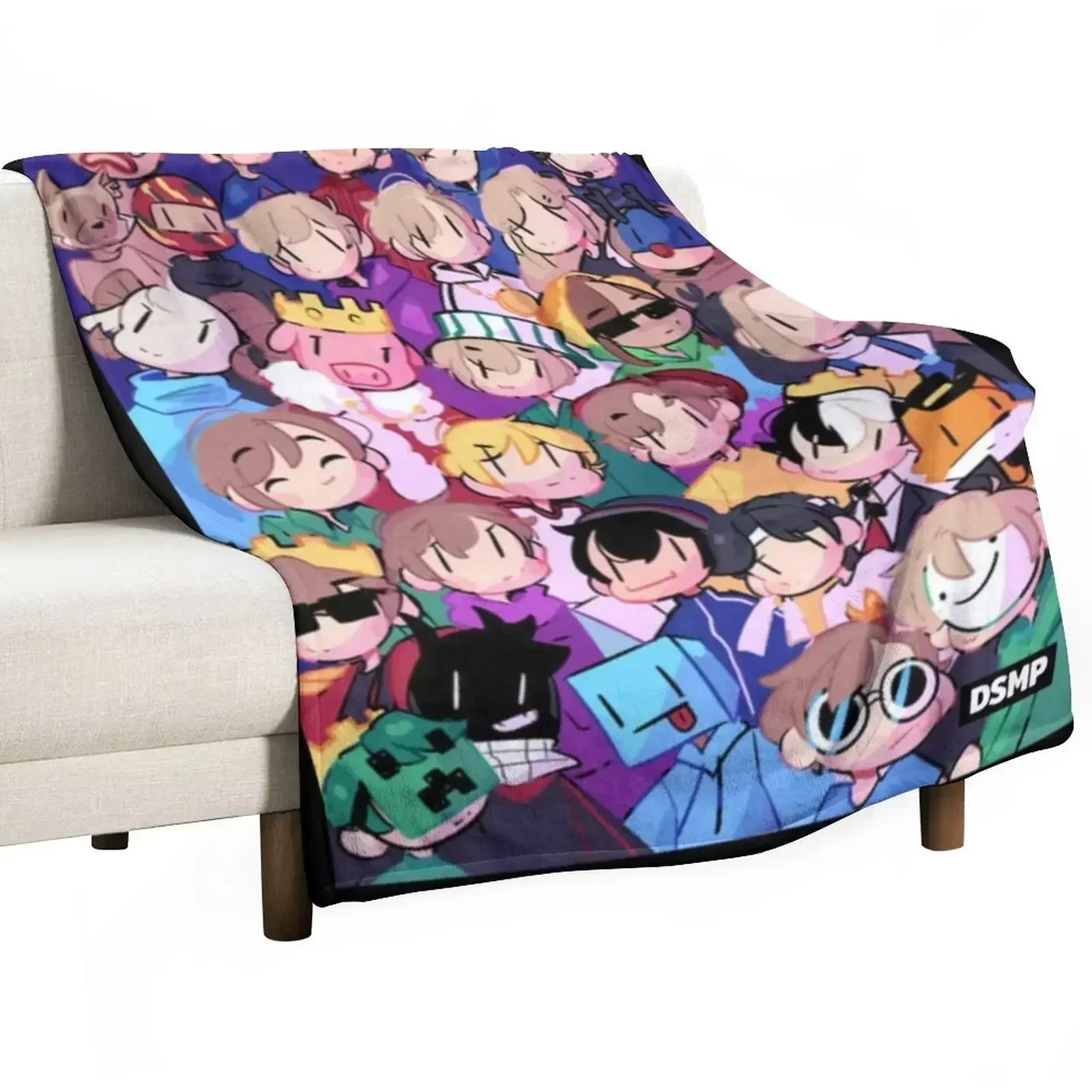 

DSMP Throw Blanket Soft Comfort Blanket for Reading Watching TV
