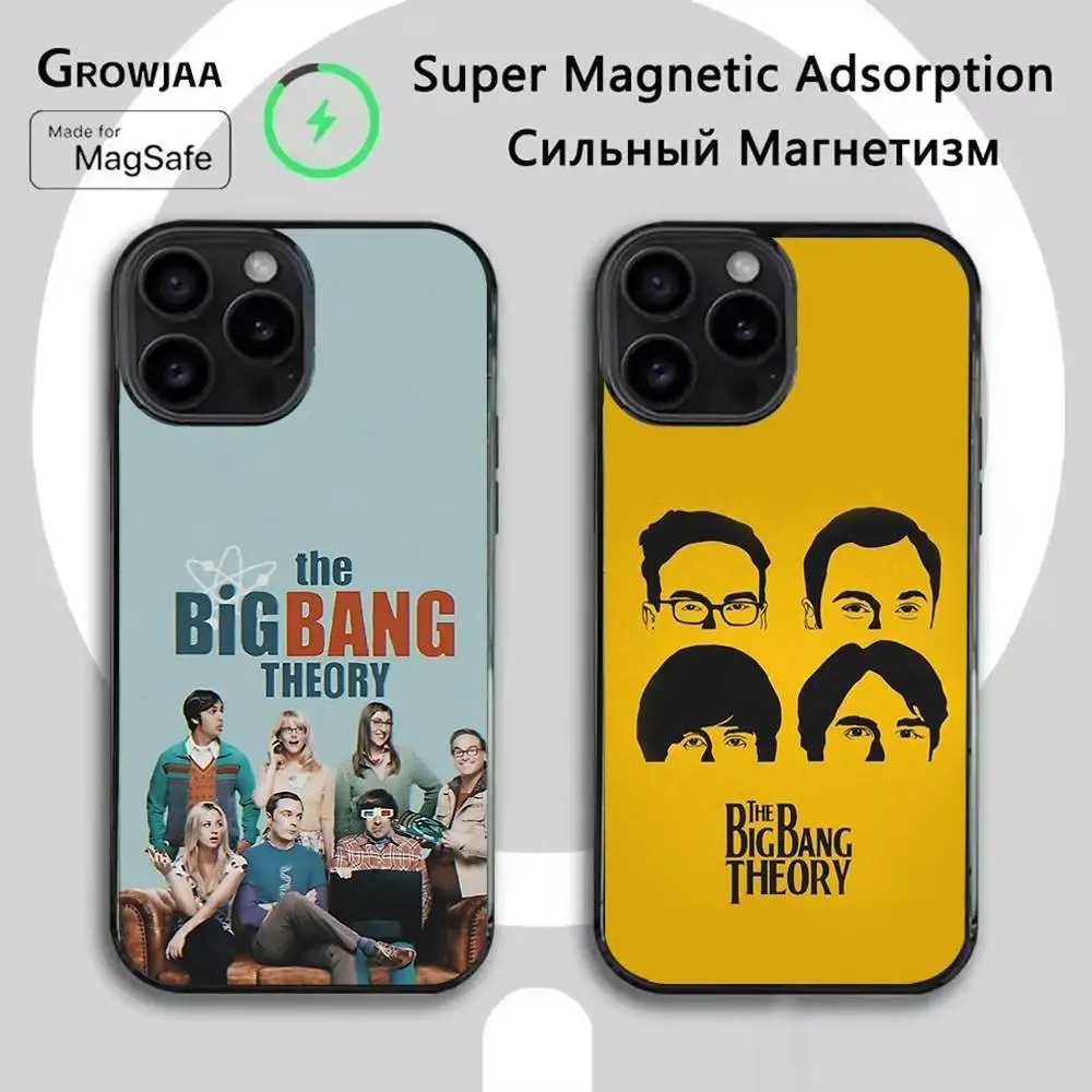 

TBBT The Big Bang Theory Phone Case For iPhone 16e,16,15,14,13,12,11,Plus,Pro,Max,Mini Magsafe Magnetic Wireless Charging