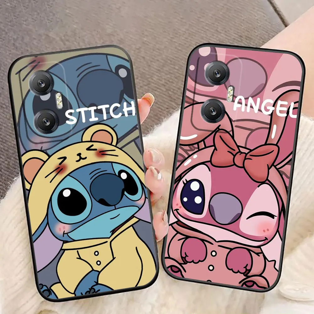 

Funny Disney Stitch Angle Custom Phone Case For Infinix HOT 10 10I 10S 11 11S 12 12I 20 20I 20S 30 30I 50 ZERO X 20 30 40 Case