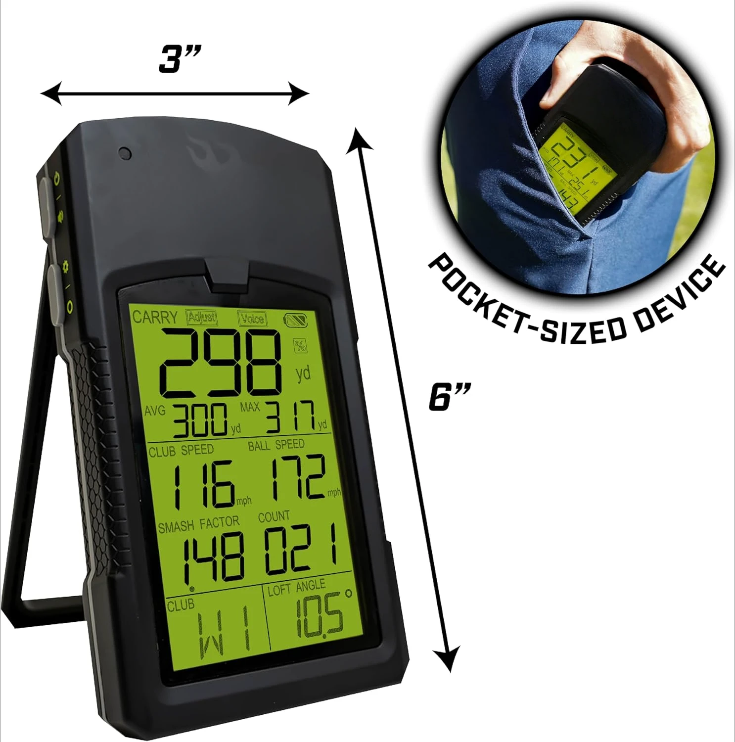 Golf Swami Launch Master Golf Launch Simulator – Golf-Trainingshilfe