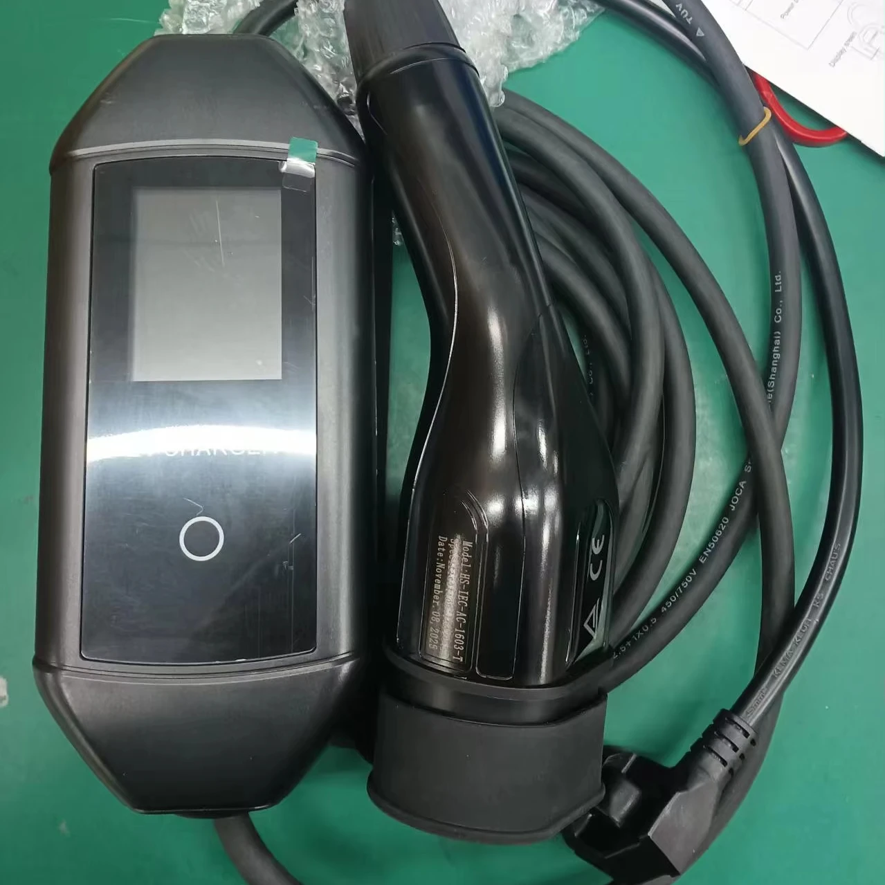 7 кВт 32 А 220 В Тип 1 Тип 2 G – обзор и цена Portable Ev Charger 16A Adjustable