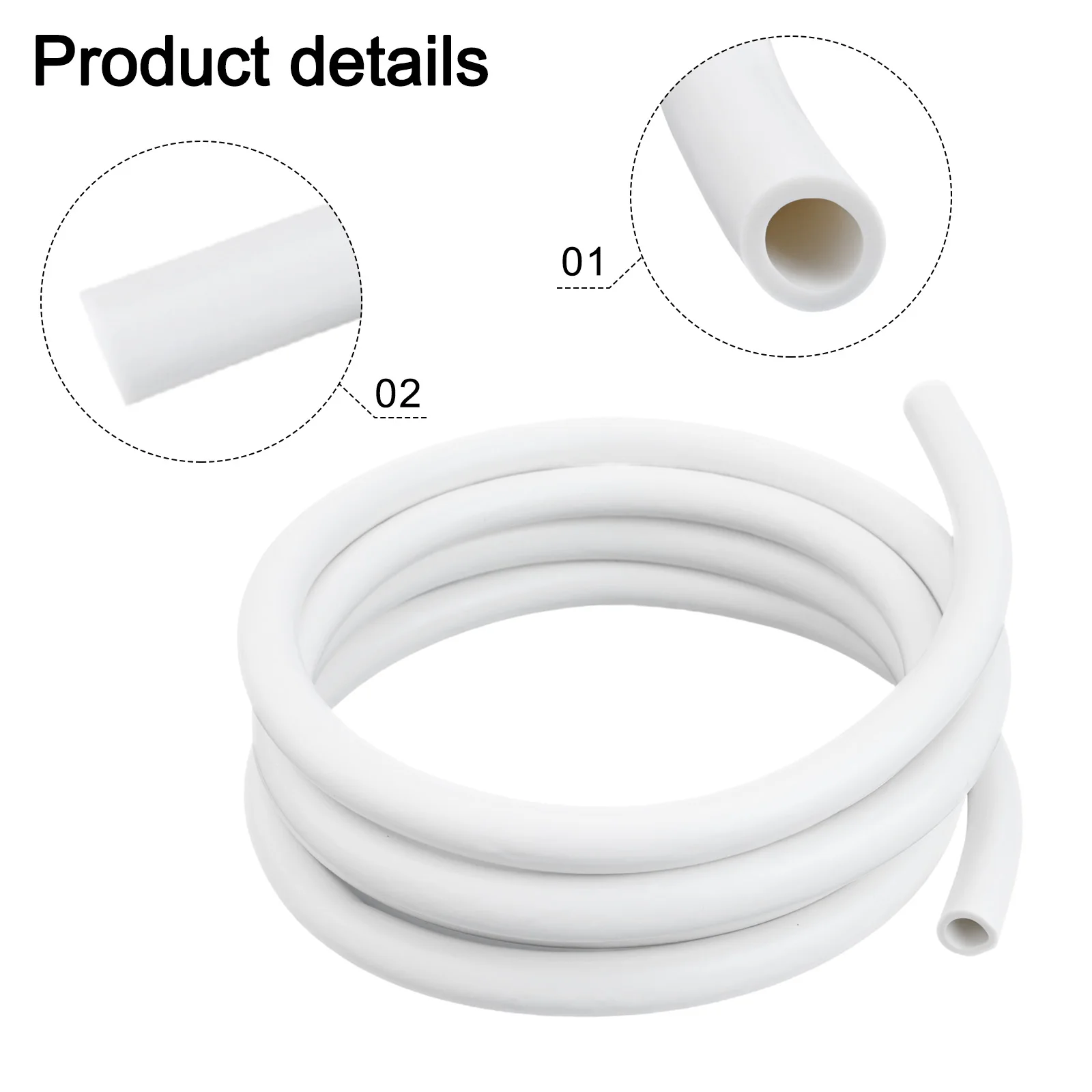 10 Foot Replacement Feed Hose for Polaris 280 380 180 and For Zodiac Pool Cleaners Compatible with Model Series