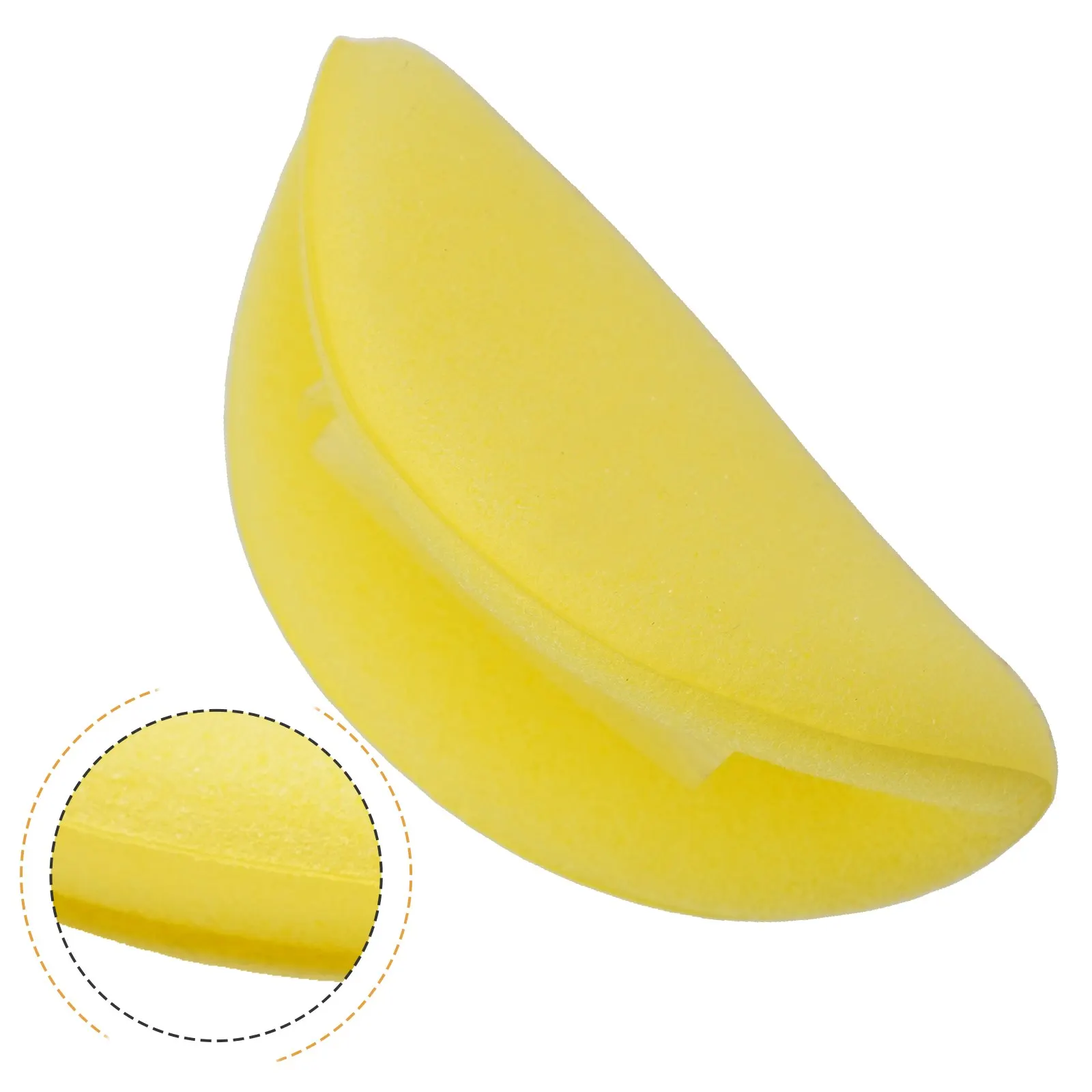 Sponges Polish Polish Sponges For Use With Wax Waxing 1 PC Yellow Cleaning Excellent Quality Fine Workmanship Soft