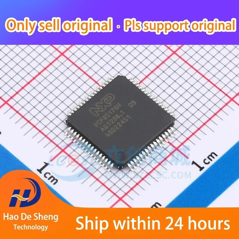 10PCS/LOT PCF85176H/1,518 PCF85176H  64TQFP  New Original In Stock