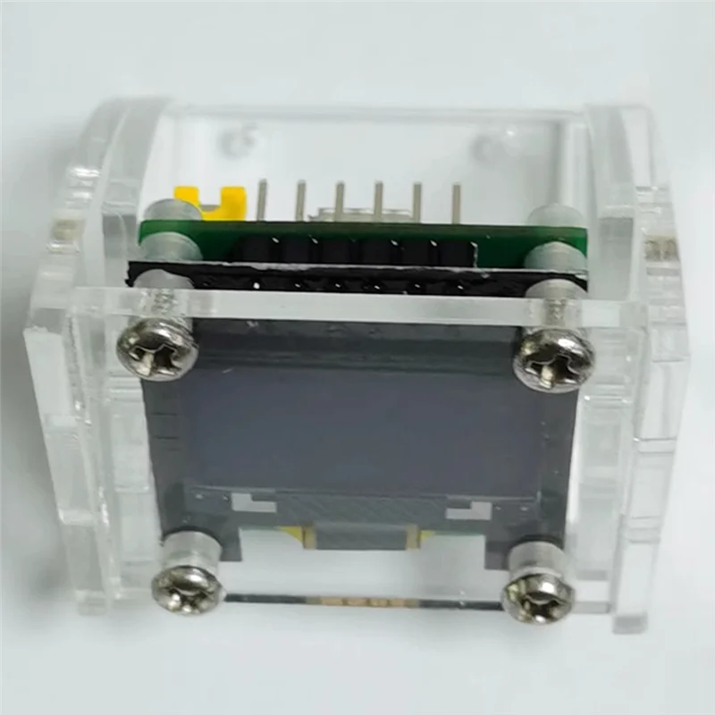 

N75R-компактный 0,96-дюймовый OLED-метр музыкального спектра VU и ритм-анализатор с голосовым управлением, аудиодисплей