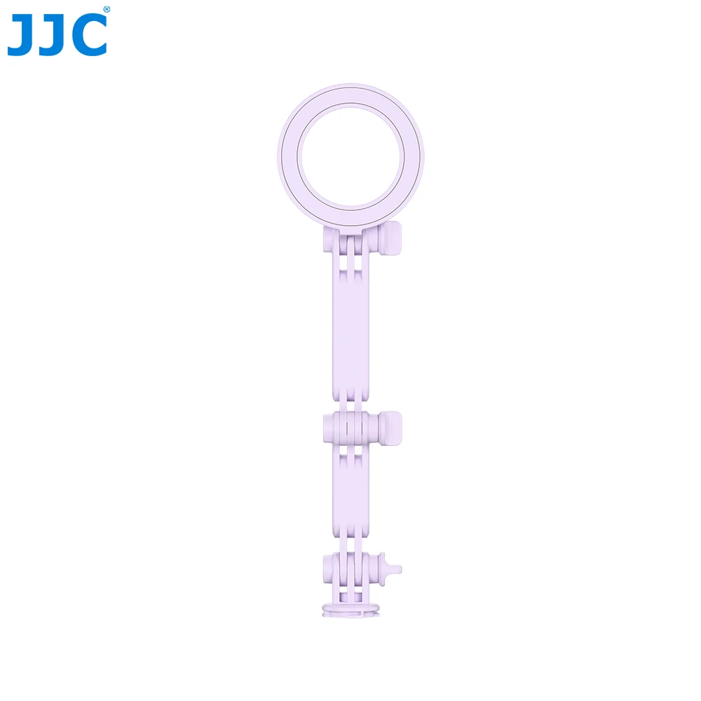 محول مغناطيسي JJC AC-MS1 للهواتف الذكية/كاميرا الحركة، مع برغي خيط 1/4 بوصة - 20 لحامل ثلاثي القوائم/عصا ذاتي لـ JJC MNM-AC1/MS1