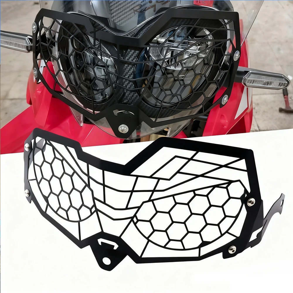 

Headlight Guard Kit Headlamp Protection Grille Cover For Honda CRF250L Rally / CRF300L Rally 2017-2023
