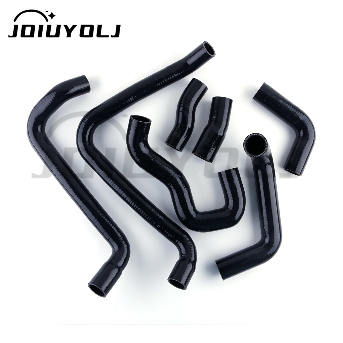 For Lotus Esrit SE S4 S4S 300 GT3 1989-1999 7PCS Silicone Radiator Coolant Hose Pipe Kit