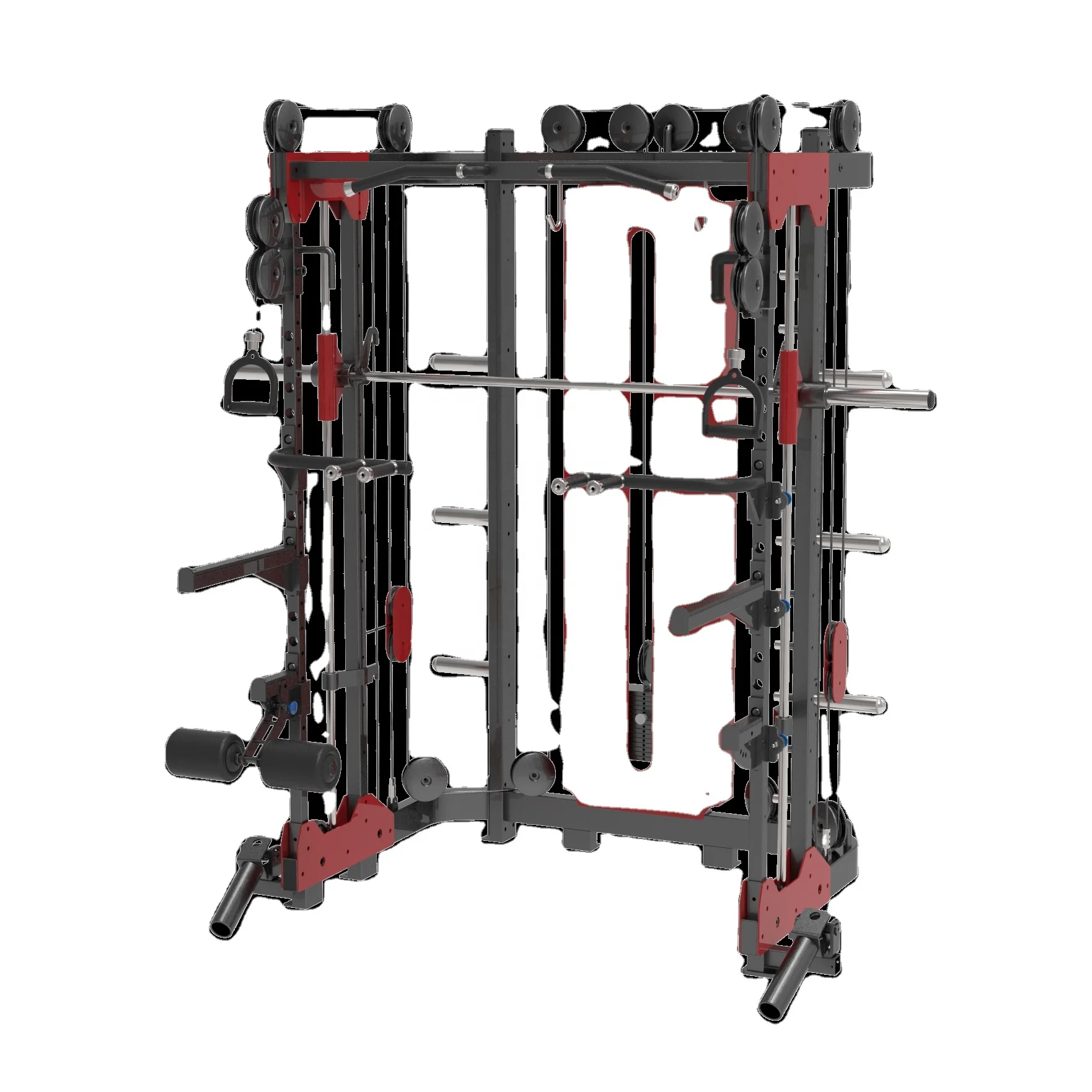 2026 Multifunctional Trainer Integrated Smith Machine Gym Comprehensive Fitness Equipment