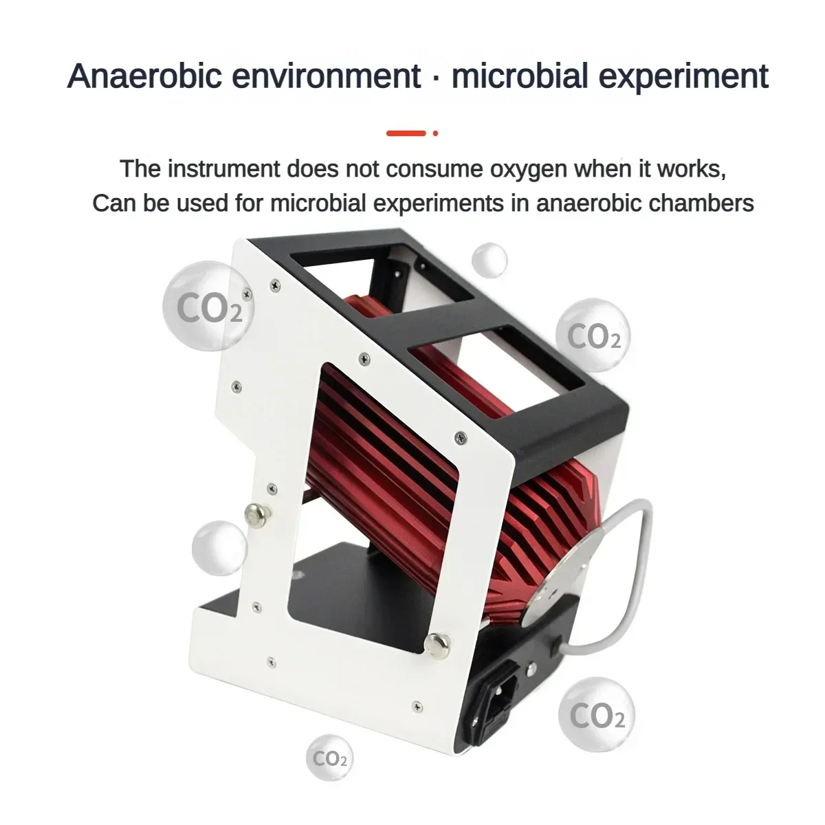LABGIC LS1300 Infrared Inoculation Loop Sterilizer, Infrared Tungsten Halogen Lamp Sterilization for Microbial Science Lab