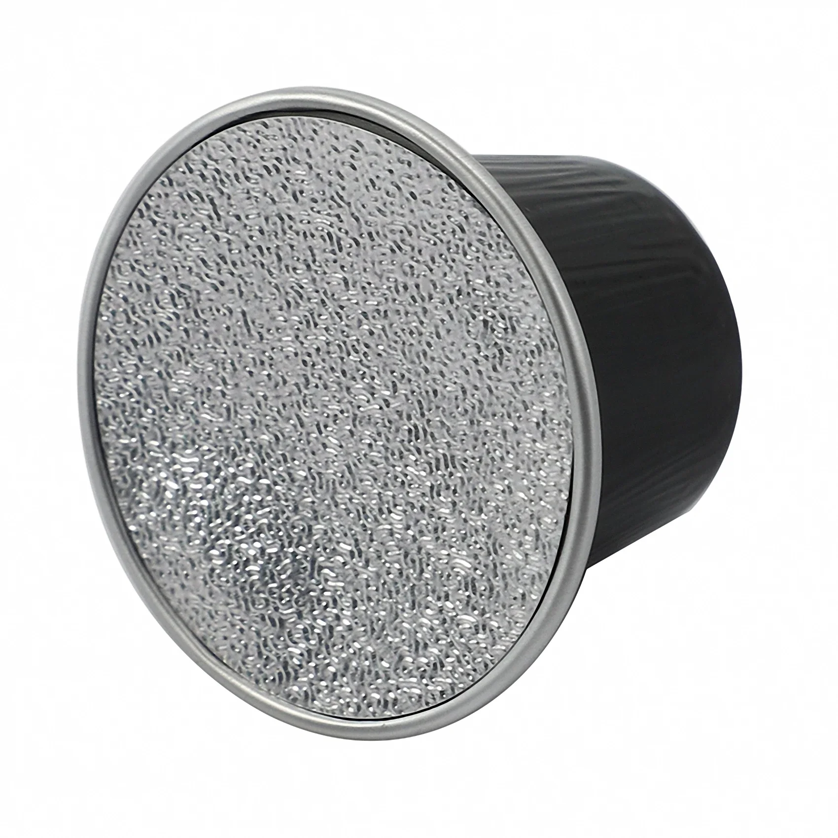 50 مجموعة من كبسولات القهوة القابلة لإعادة الملء، كبسولات القهوة للاستعمال مرة واحدة، تغليف مستلزمات المقهى باللون الأسود