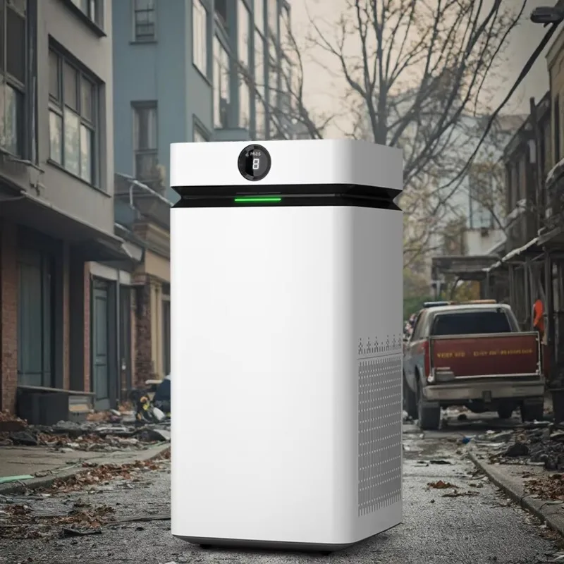 X8 Powerful Purifier Reusable Air Purifier for use after house burns