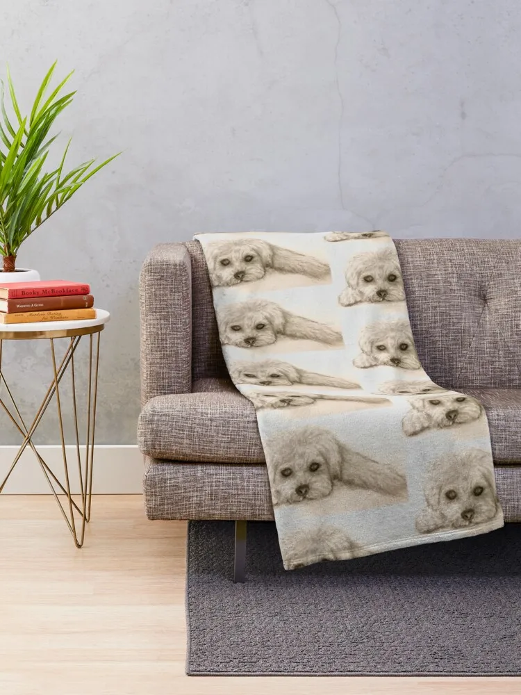 Deep in Thought Throw Blanket Sofa Blanket Luxury Brand Blanket Throw And Blanket From Fluff