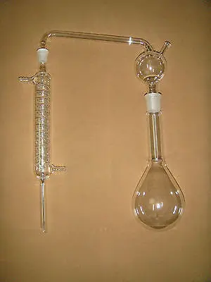 500ml Kjeldahl Nitrogen Distilling Apparatus Laboratory Chemistry Glassware Kit Set