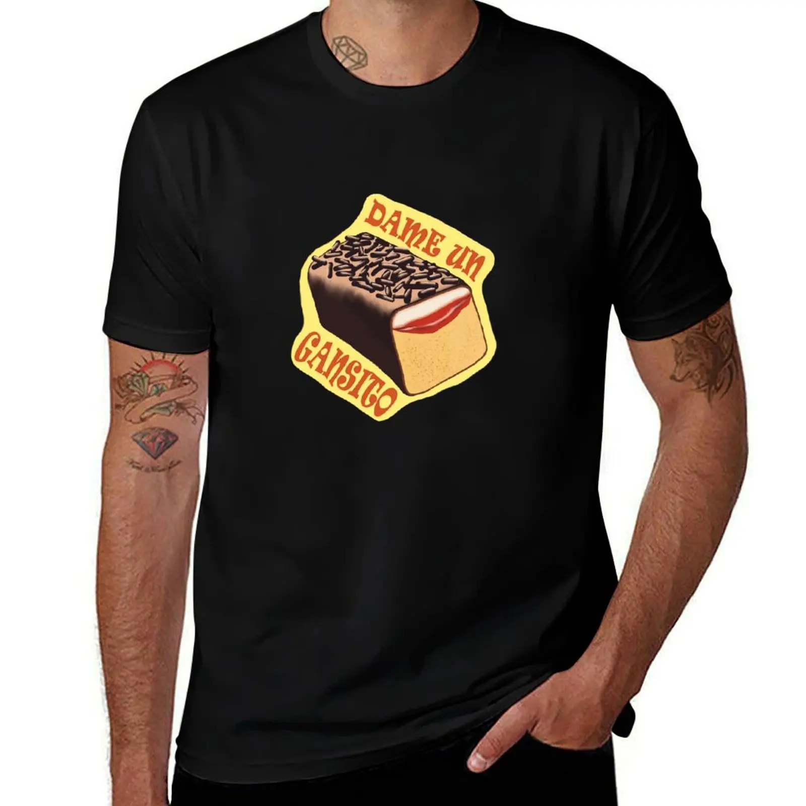 Dame Un Gansito T-Shirt Novelty Print Casual Tee Shirt T-Shirt