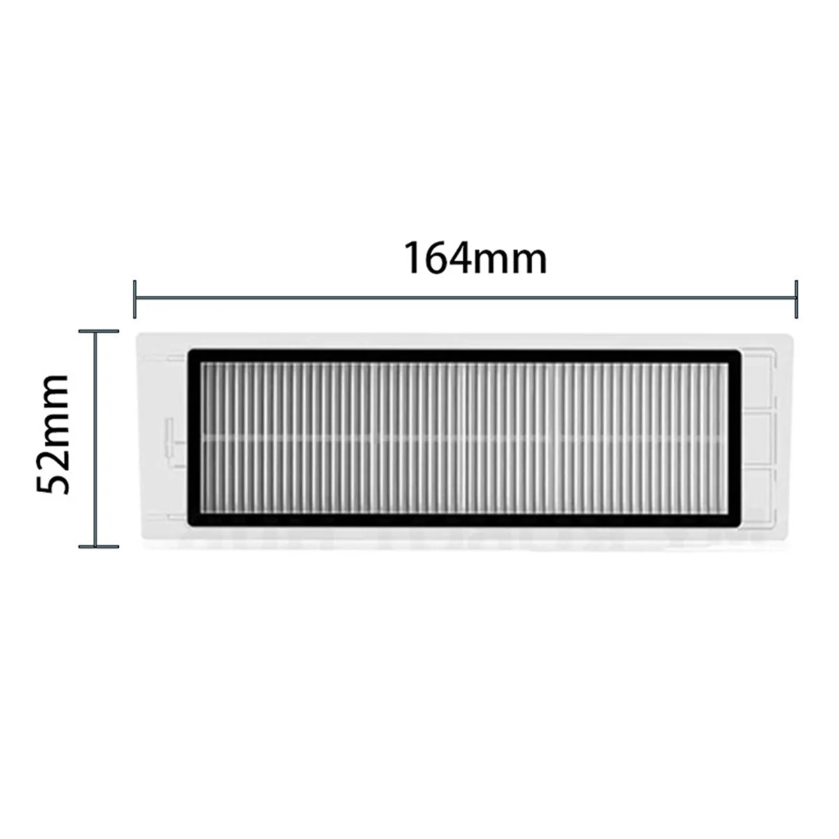 Fnjk-para xiaomi roborock s5 s50 s51 s55 s6 s60 s6 puro aspirador de pó filtro hepa mop pano lateral/escova principal acessórios