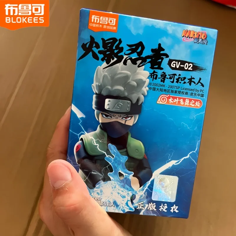 

Blokees Group Naruto 02 Uzumaki Naruto Jiraiya Yakushi Kabuto Orochimaru Tsunade Might Guy Tenten Собранная модель игрушки в подарок