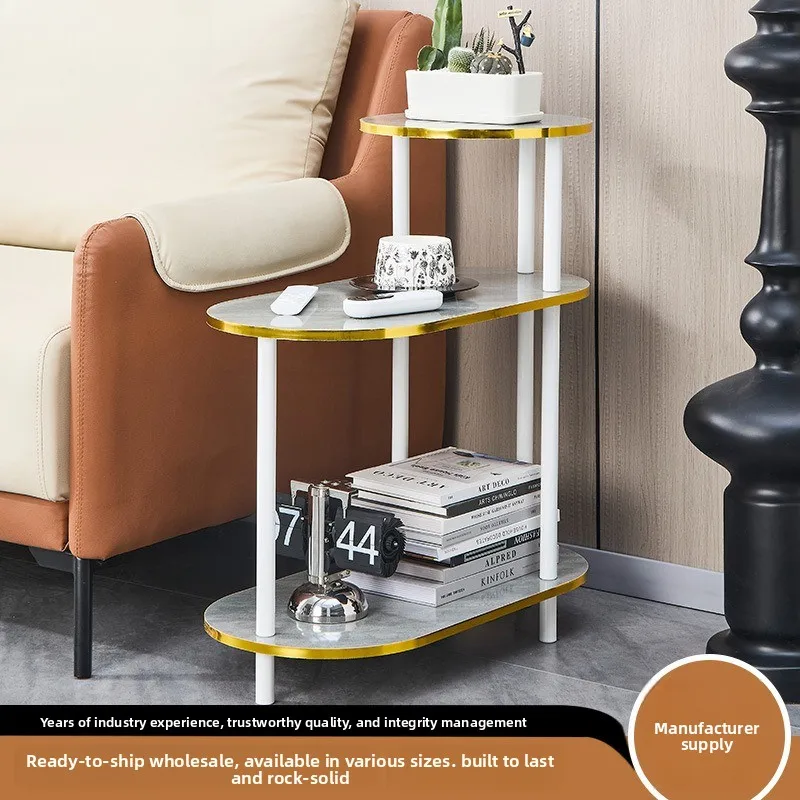 Factory Wholesale Movable Sofa Side Table Portable Home Living Room Small Coffee Table Bedside Nightstand Coffee Tables