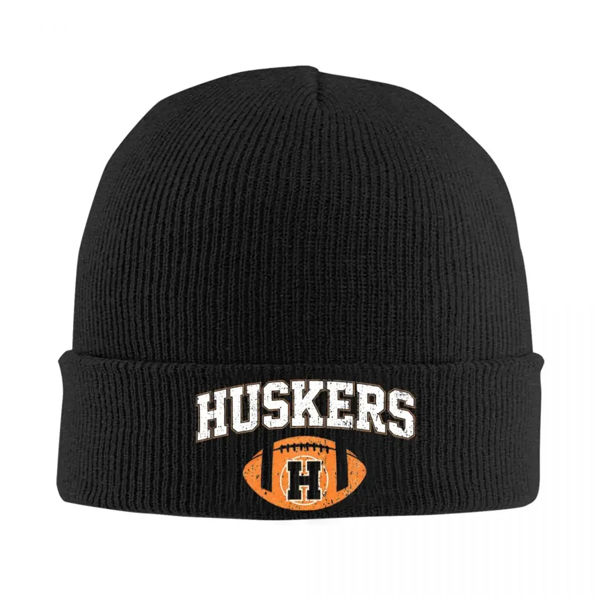 Haddonfield Huskers Football Michael Myers Knit Hat Beanie Autumn Winter Hat Warm Acrylic Casual Horror Movie Caps Men Women