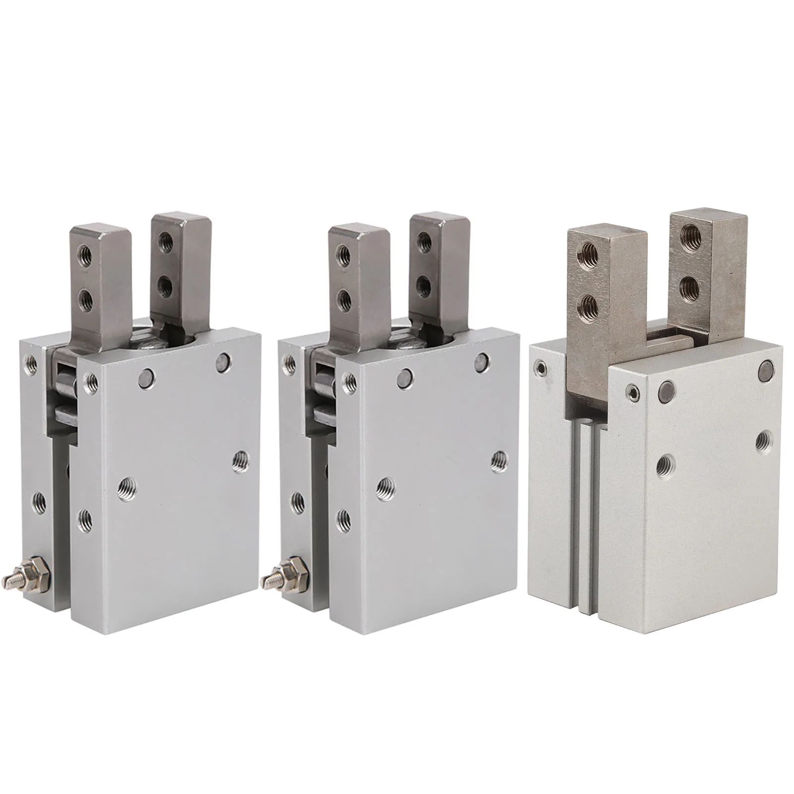 Silinder Pneumatik Udara MHZ2 Silinder MHC2 Silinder Jari Pneumatik Aksi Tunggal Ganda Udara Presisi Tinggi