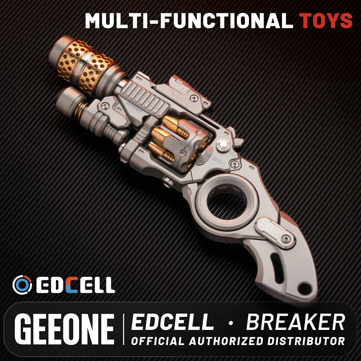 EDCELLブレイカーエディシーフィジェットトイズハウイツァー一体型