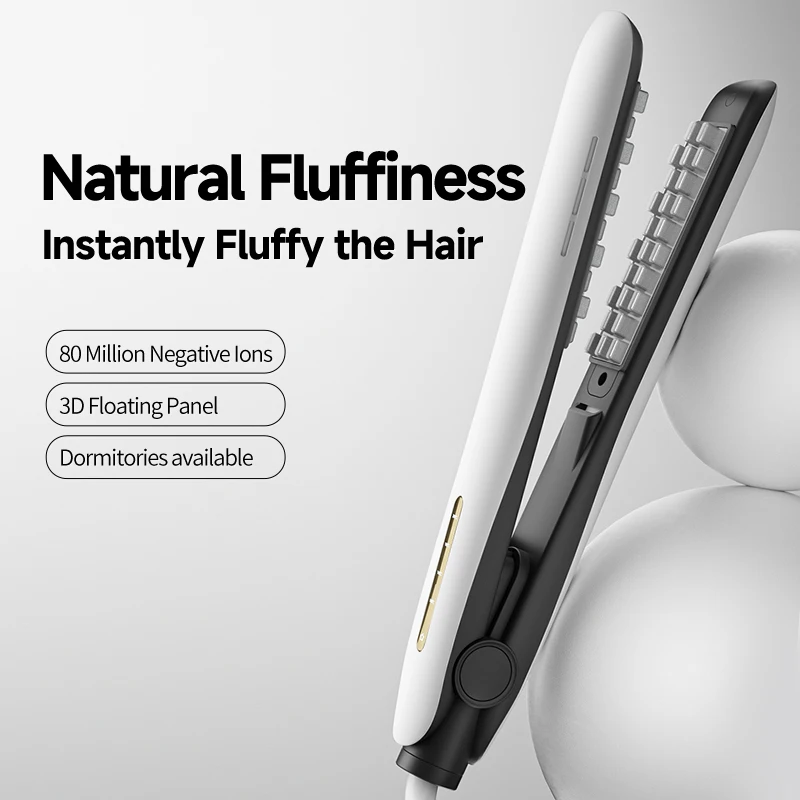 

Professional Electric Hair Crimper, Anti-Scald Cornrow Styler with 3 Heat Settings, for Wavy Hair, Durable Styling Iron for Wome