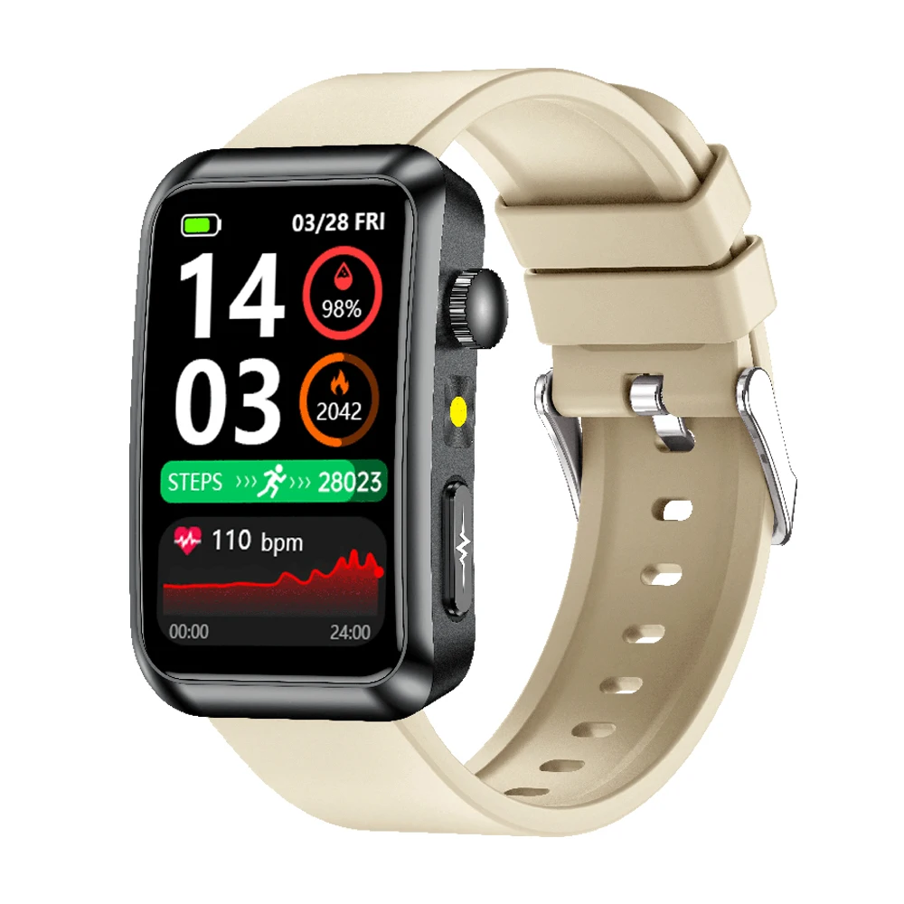 2025 New ECG+PPG Health Smart Band Watch Men Blood Pressure Blood Lipid Uric Acid Bluetooth Call Sport Smart Bracelet Women