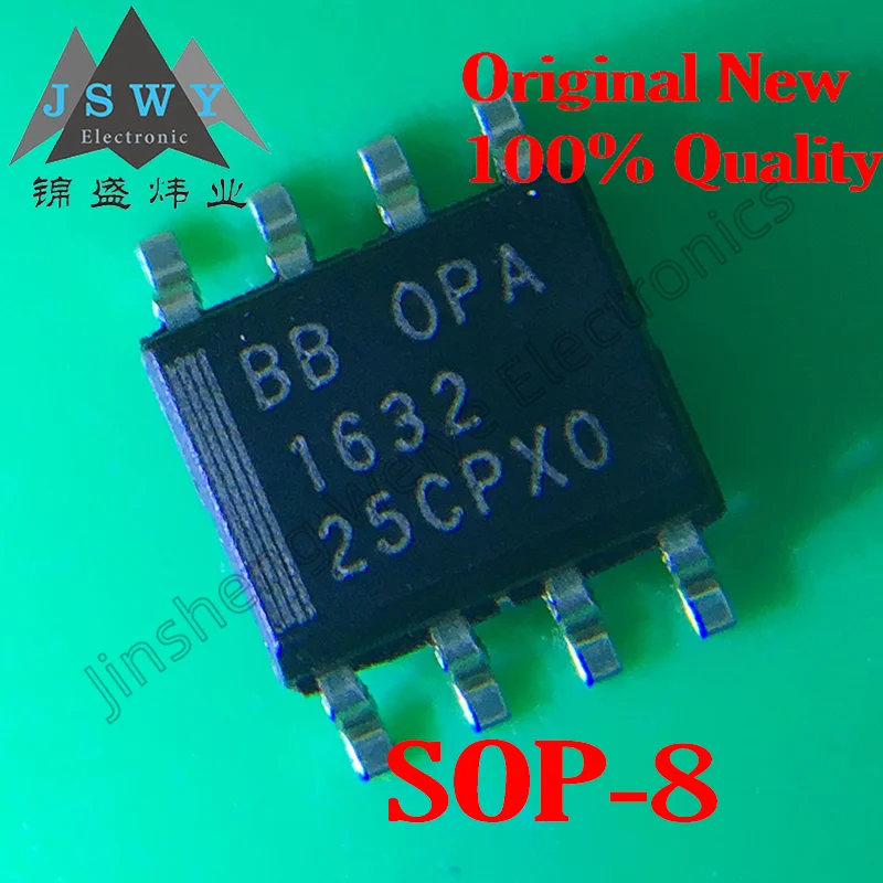 

(2/10 pieces) OPA1632DR SOP-8 OPA1632/Fully Differential Amplifier/Brand New Original Stock Electronics
