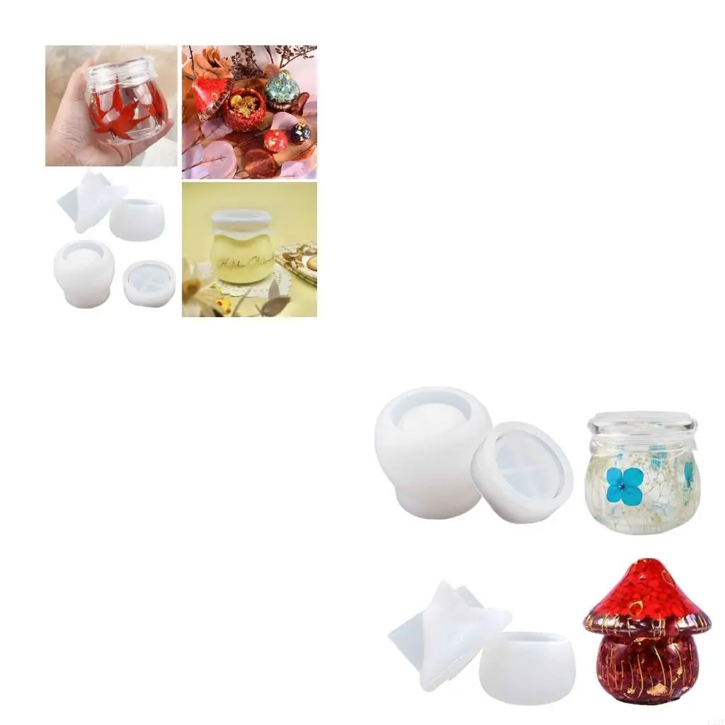 

Хрустальная коробка для хранения, силиконовая форма, шкатулка для сахарных безделушек, шкатулка для ювелирных изделий, сделай и