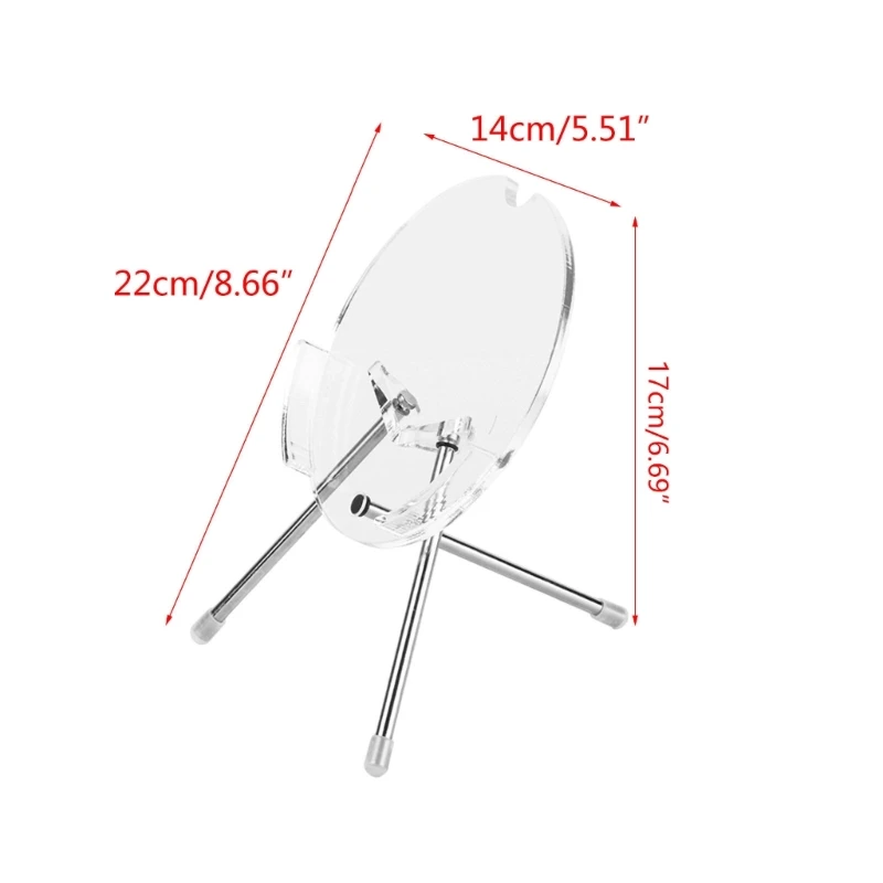 Soporte montaje acrílico moderno R91A, soporte exhibición para altavoz, estante para almacenamiento y colocación