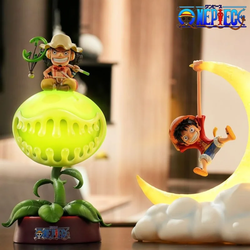

One Piece Anime Toy Pinch Usopp Night Light Cute Bedhead Accompanying Anime Surrounding Desktop Toy Boy Birthday Gift