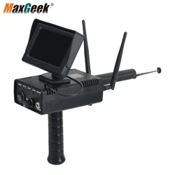 Maxgeek AKS Plus 3D rilevatore d'oro a lungo raggio Metal Finder Underground Gold Finder con grande schermo