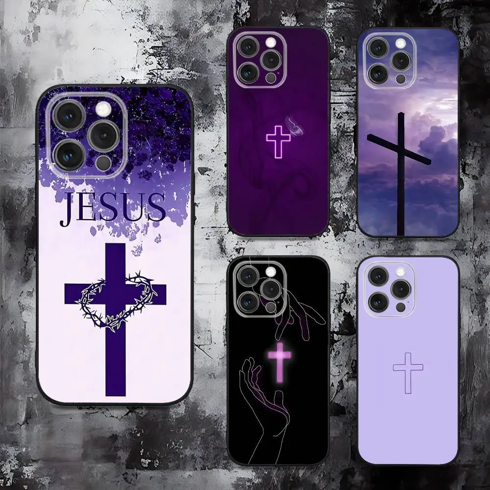 

Jesus Gods Not Dead Phone Case For iPhone 16,15,14,13,12,11,Pro,Max,Plus,X,XS,SE,E,Mini,Soft Silicone Black Case