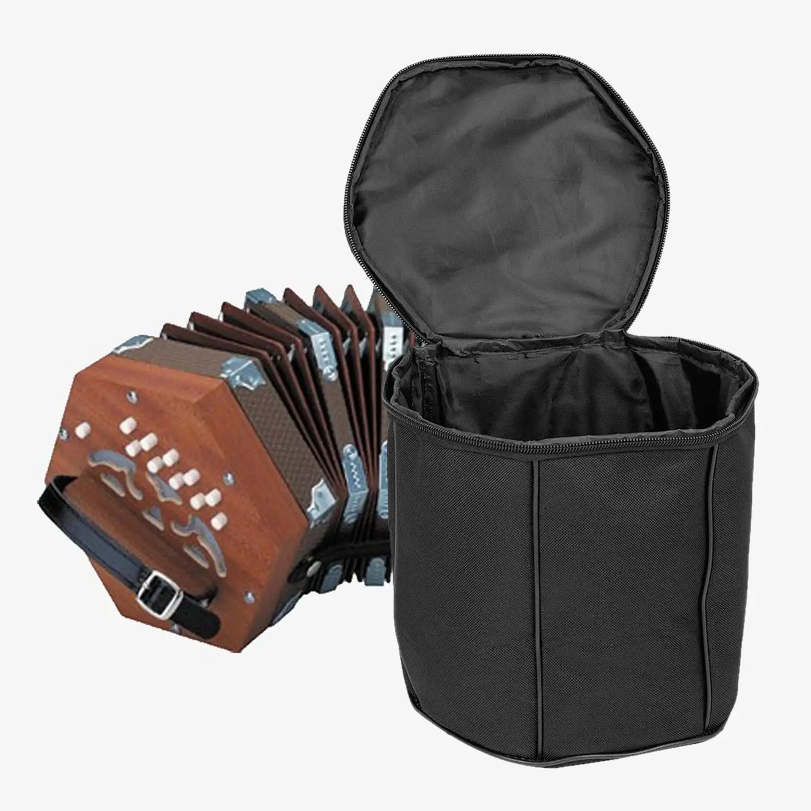 Durable Accordion Gig Bag Carrying Case Oxford Cloth for Beginners Adults