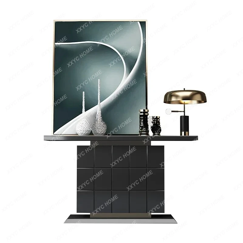 Y1 Villa activity furniture haute couture entrance entrance desk corridor end view desk