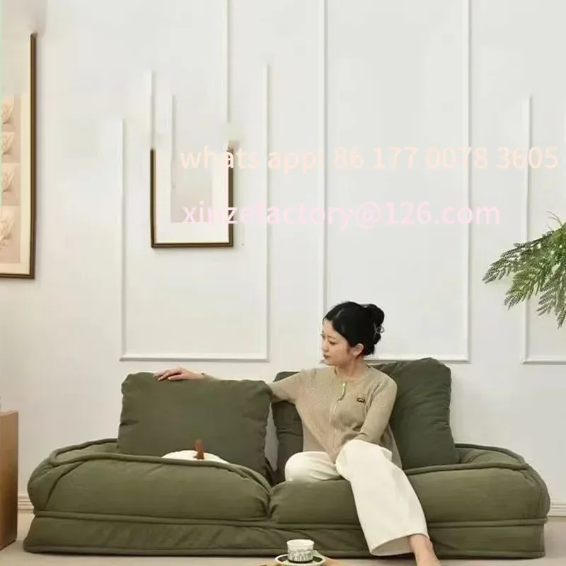 Настраиваемые диваны для гостиной в скандинавском стиле, съемный диван-кровать, многофункциональная складная кровать, аксессуары для комнаты, удобное пространство для мебели