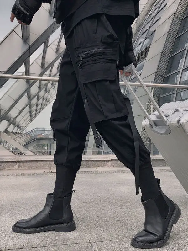 

Японские повседневные брюки-карандаш, мужская рабочая одежда, брюки свободного кроя со средней талией, прямые брюки, летний сезон, модная повседневная одежда